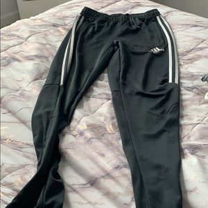 Adidas grey joggers size large